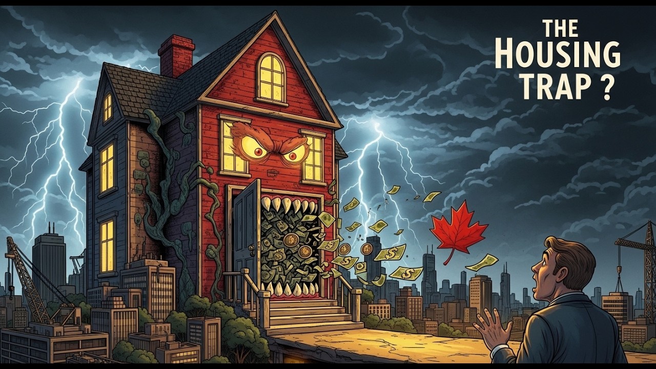 How Housing SWALLOWED Canada's Economy (The Real Estate Trap)