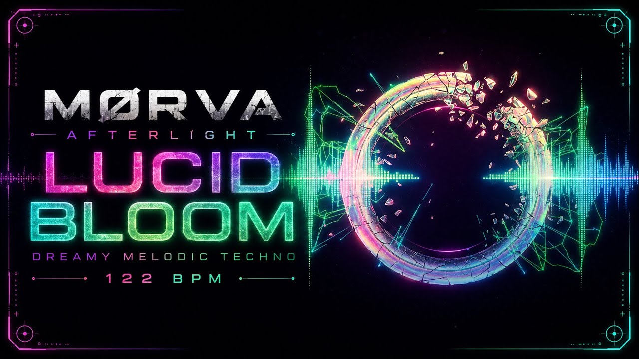 MØRVA AFTERLIGHT – Lucid Bloom | Dreamy Melodic Techno (122 BPM)