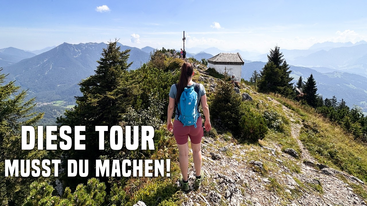 Traum-Wanderung in Bayern: Spitzstein über Nordwandsteig