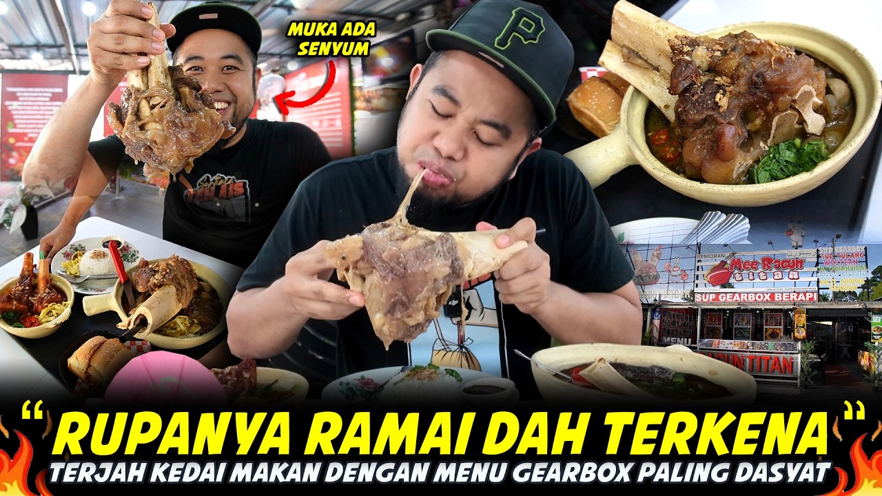 DAH DILARANG TAPI TETAP JUAL..Kedai Kecil Je..Tapi Mampu Jual Berkilo-Kilo Gearbox..MEE RACUN TITAN