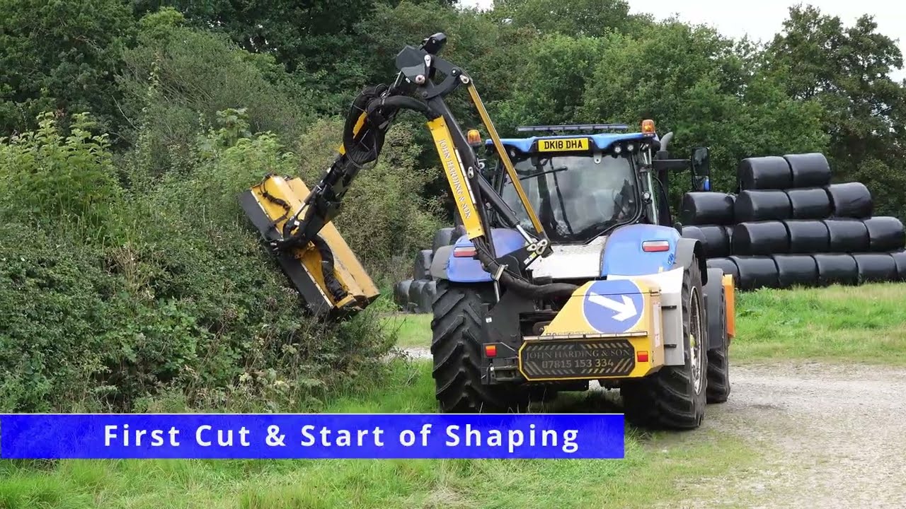 Hedge Cutting The Easy Way !!!!!
