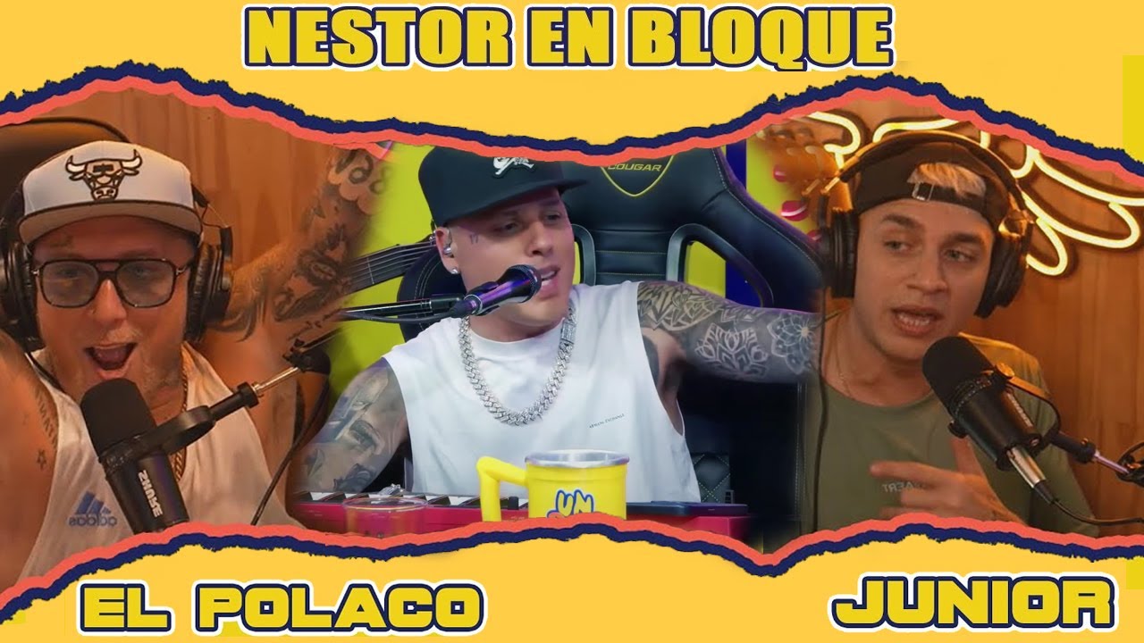 UN POCO DE RUIDO Enganchado de CUMBIA BASE | El Polaco, Junior y Nestor en Bloque