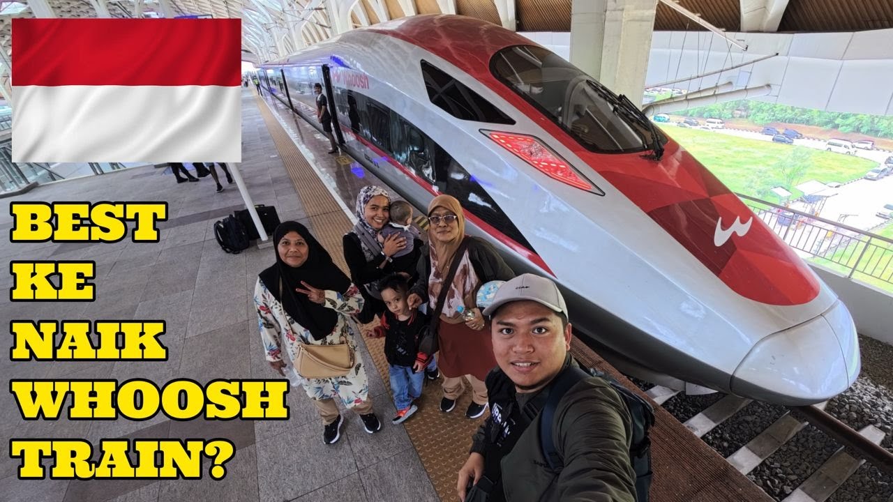 Bandung 🇮🇩 (Part 1) : Kereta api berkelajuan tinggi pertama di Asia-Tenggara 🚝💨