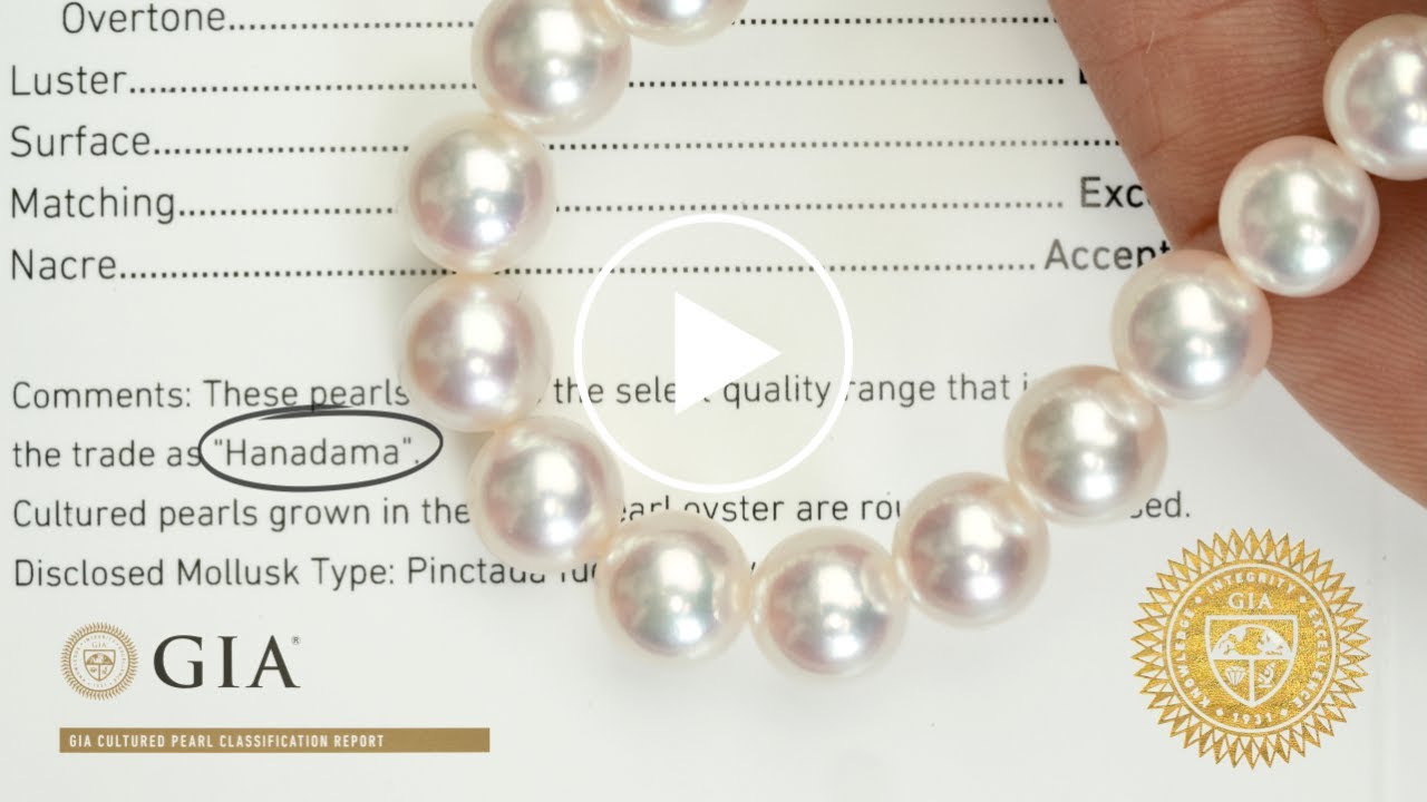 Dive into the World of GIA Certified Hanadama Pearls!