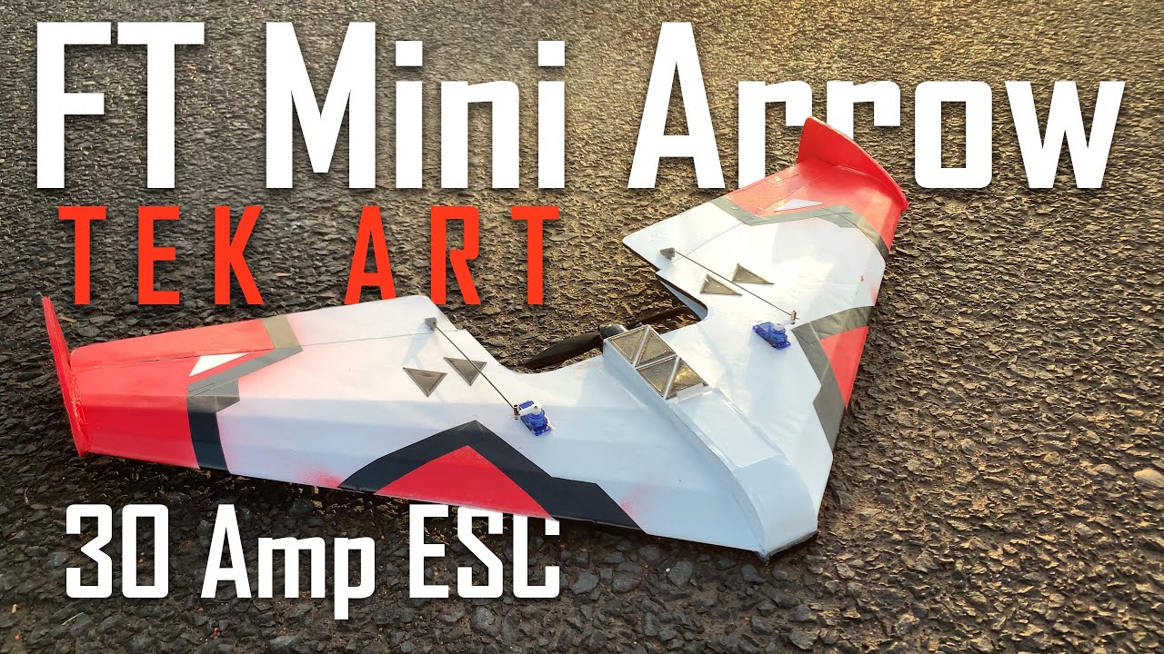 FT Mini Arrow // TEK ART Flights + Maiden Crash
