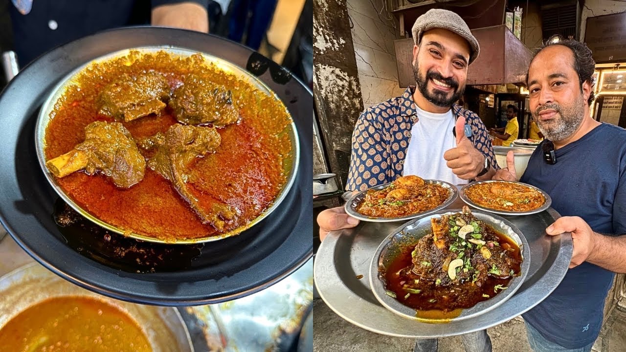 प्रयागराज के इस ढाबे पर मिलता है Non veg food | Sethi Dhaba Making cheapest Mutton Chicken Recipes