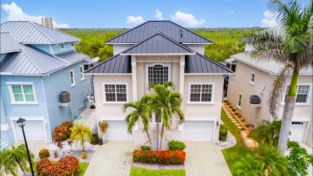 For sale Feb 2026: Ft Myers Beach, FL impressive Gulf access pool home with 2 boat slips under $1mil
