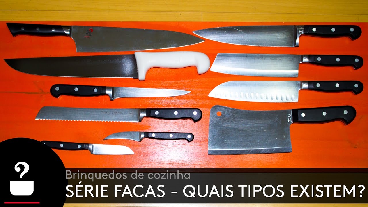 Tipos de Facas - POR QUE COZINHA #10