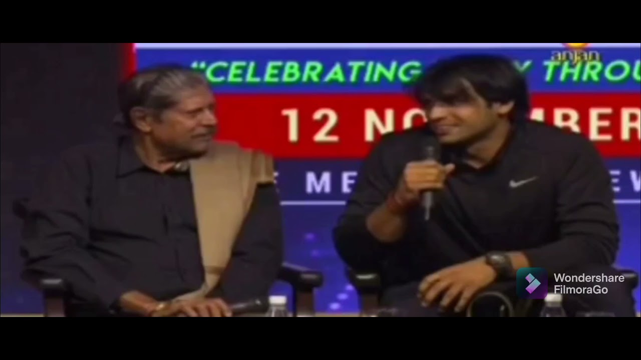 Neeraj Chopra & Kapil Dev together! Fun chat with Nikhil Naz