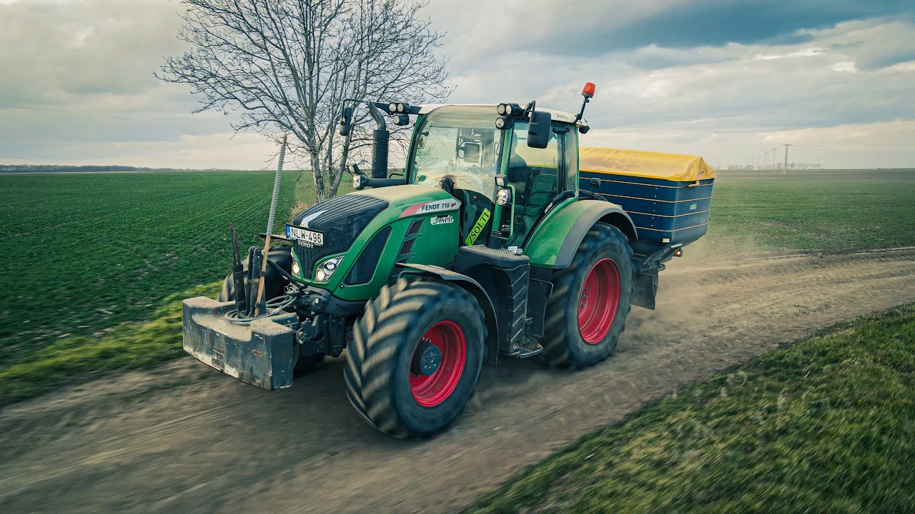 FENDT 718 VARIO | MŰTRÁGYA SZÓRÁS | 2022 | ZOM KFT