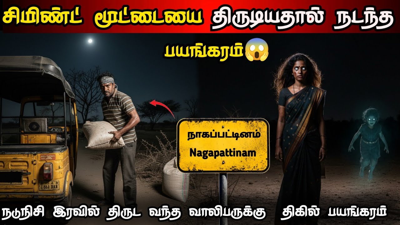 ஆட்டோ டிரைவரையும் திருடனையும் மிரட்டிய ஆவி 😱  | Panic Minutes 