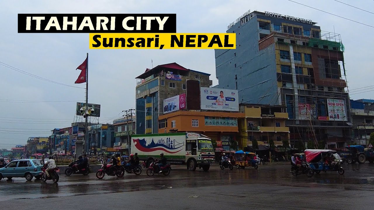 Itahari City, SUNSARI - Virtual Walking Tour NEPAL 2022 [4K🇳🇵]