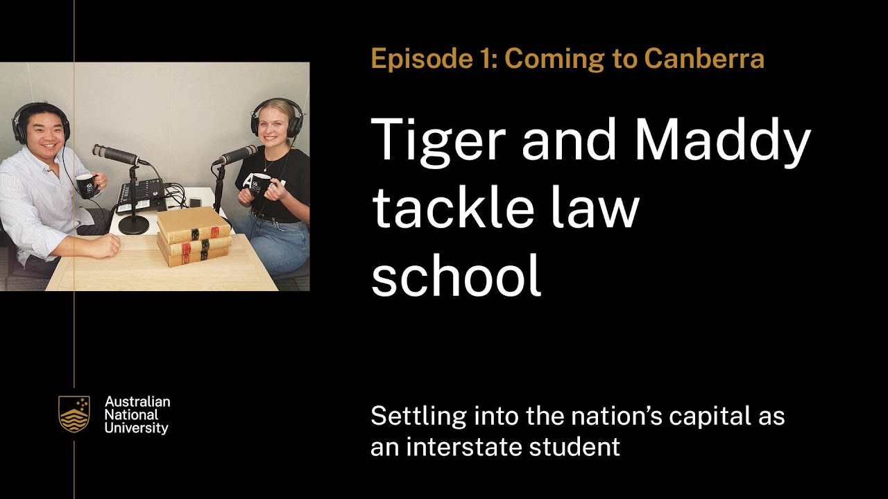 Maddy and Tiger tackle law school