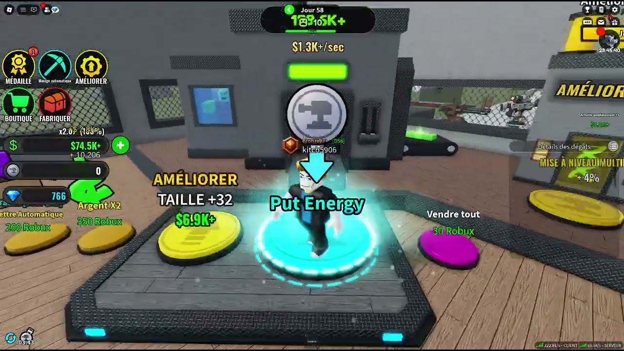 UPGRADE YOUR BASE TO EARN MORE MONEY ON ROBLOX !