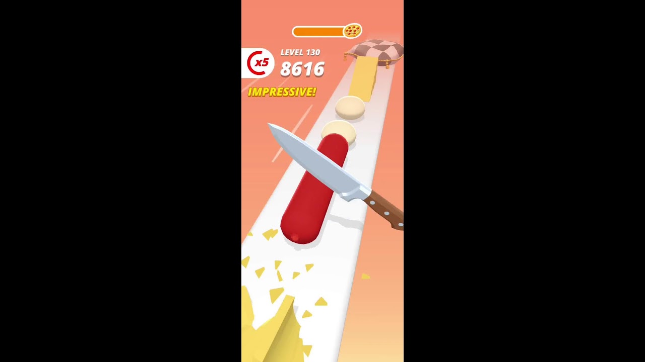 A PERFECTperfect Slices Game Video #cartoon #kids #perfectslicesgame #shorts #shortfeed #games