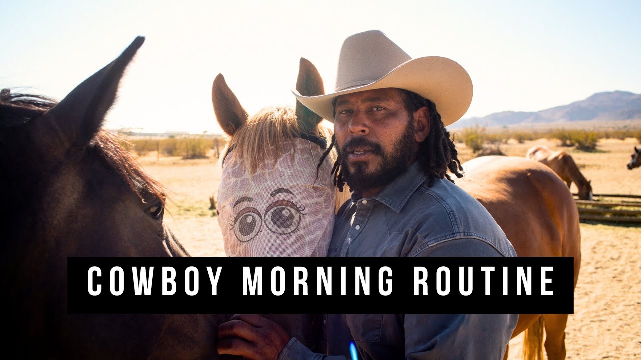 This Cowboy Follows This MORNING ROUTINE Every Day