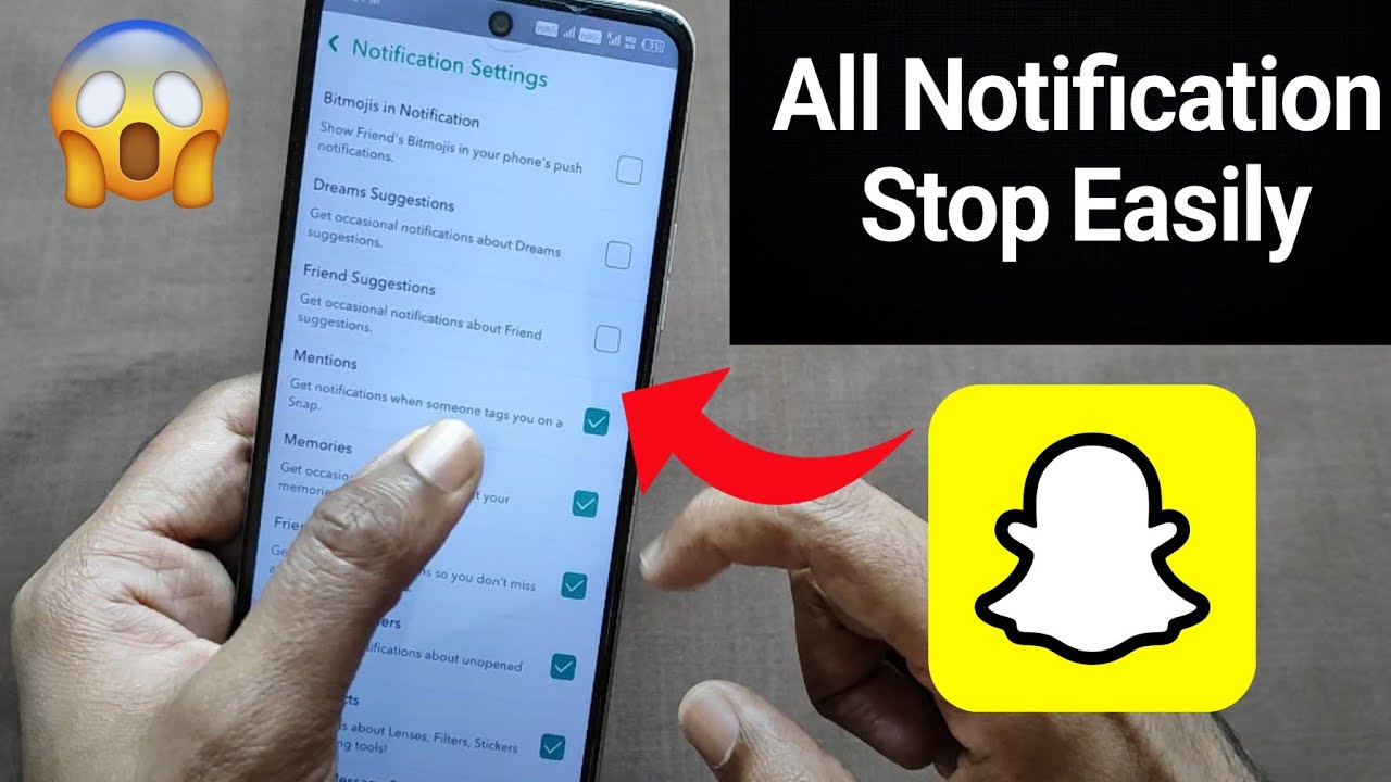How To Turn Off Notification On Snapchat || How To Mute Notifications On Snapchat 2025