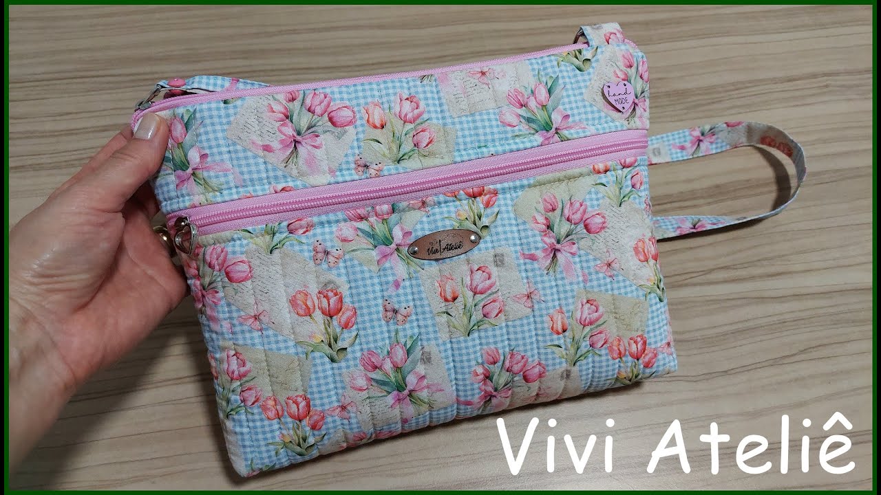 Bolsa Transversal Vivi | Passo a Passo | Vivi Ateliê