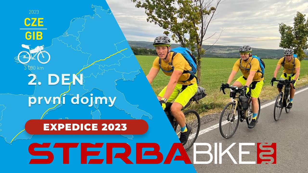 Expedice 2023 z Prahy na Gibraltar 11. díl - druhý den na cestě