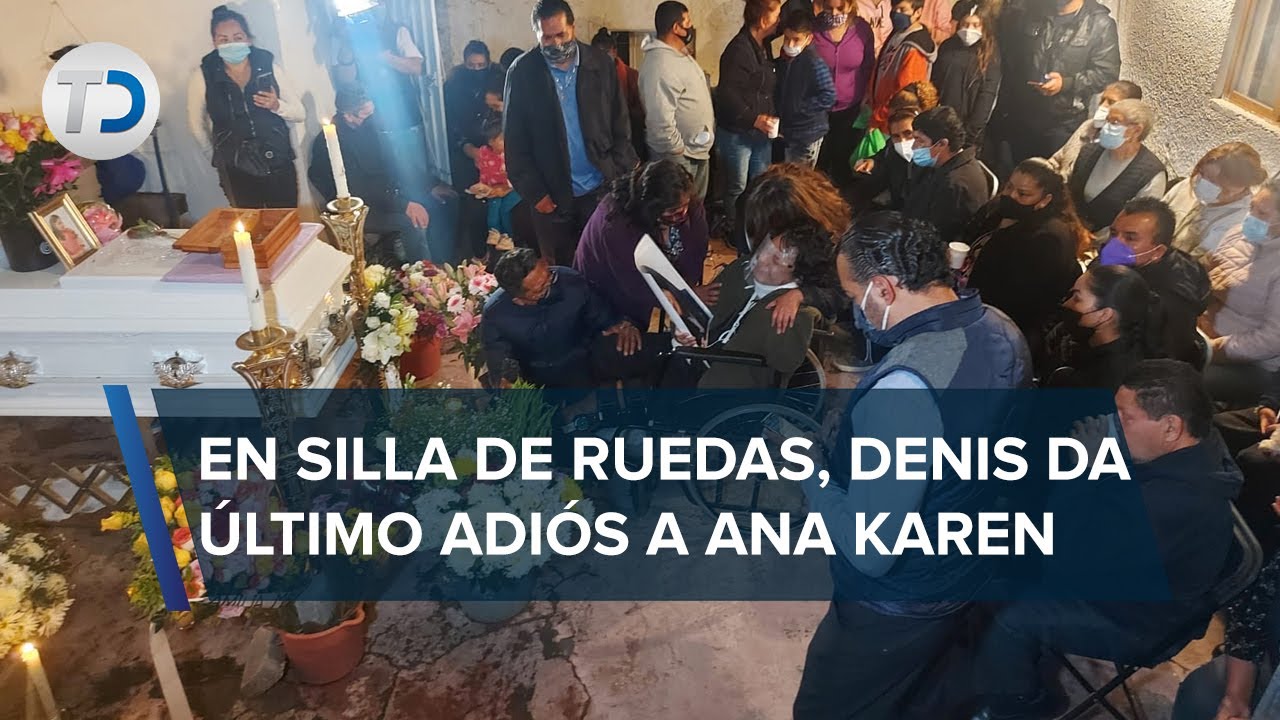 Familiares y amigos dan el último adiós a Ana Karen en Tlalnepantla