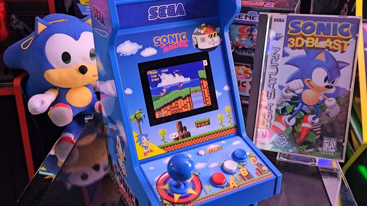 My Arcade, Sonic The Hedgehog, Mighty Player #sega #sonicthehedgehog #MyArcade