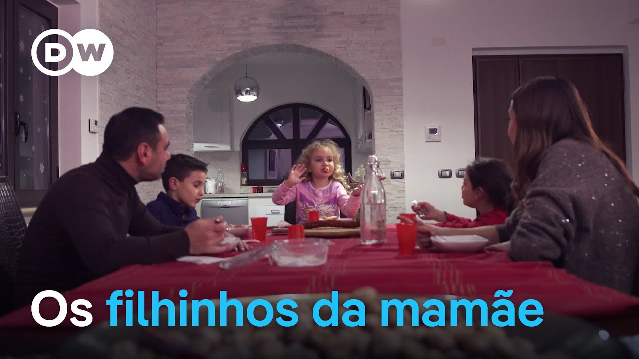 Como os italianos criam os filhos?