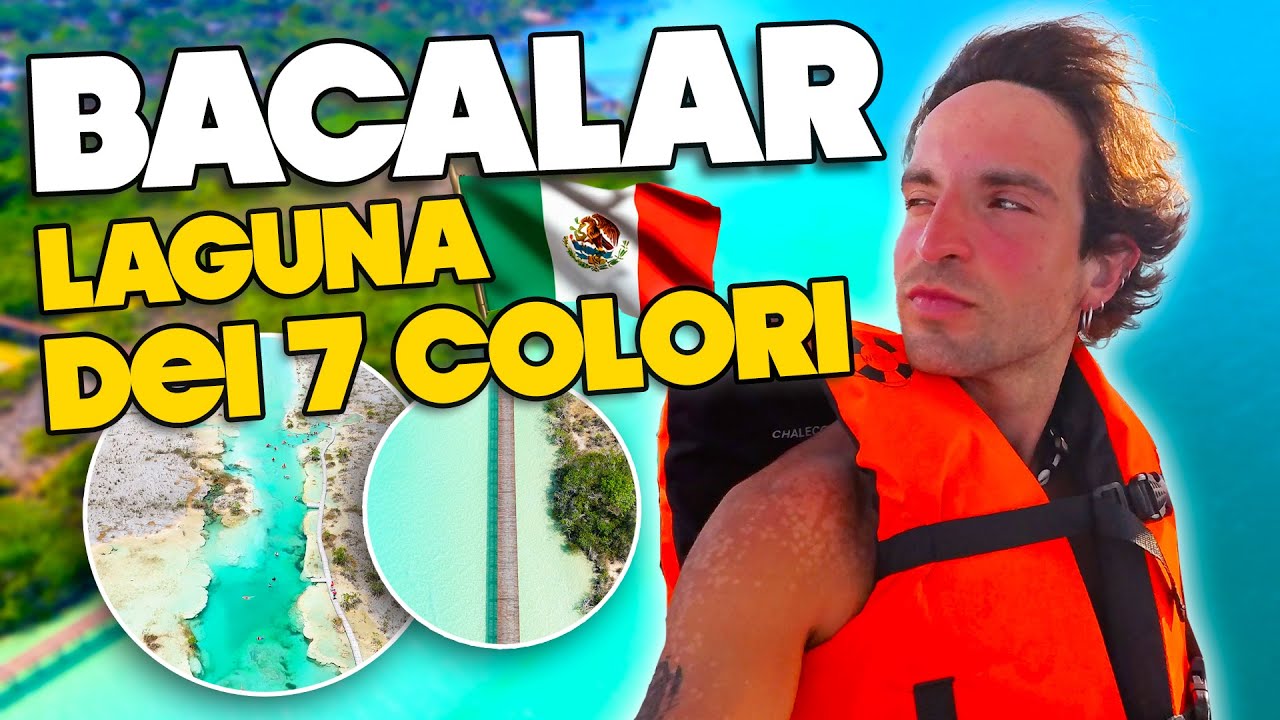 BACALAR 🇲🇽 La laguna dei 7 colori &egrave; REALE?!