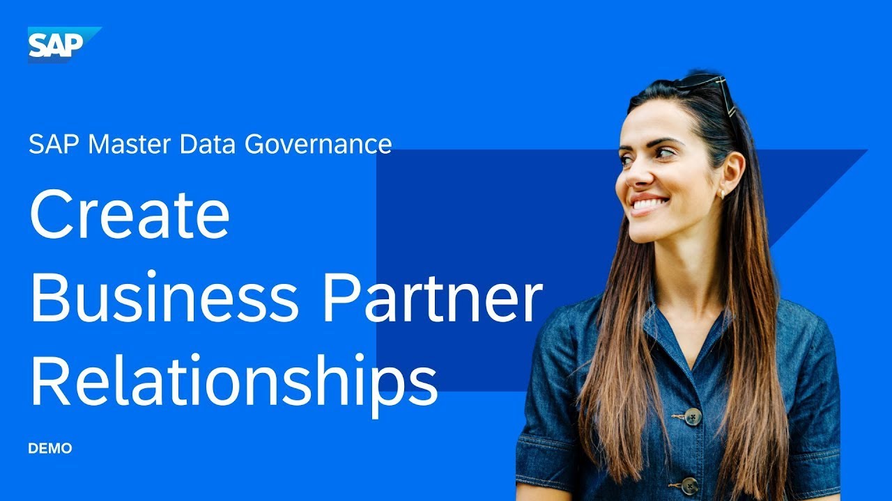 Создание отношений с деловыми партнерами в SAP Master Data Governance, Cloud Edition | Демонстрация