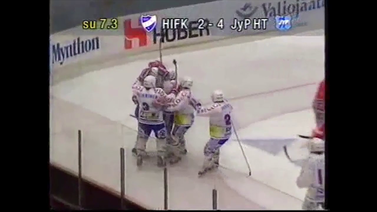 7.3.1993 HIFK - JyPHT 2-4 (1. puolivälierä)