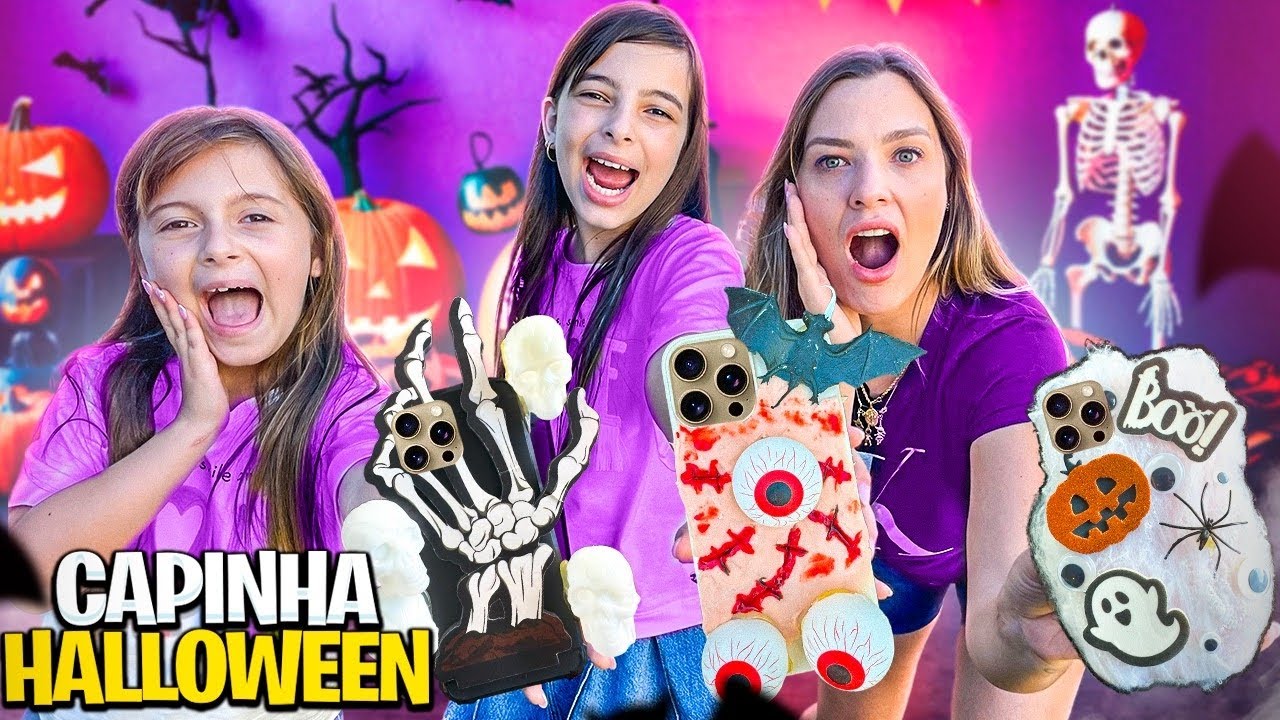 A MELHOR CAPINHA DE HALLOWEEN VENCE *Deu confusão!