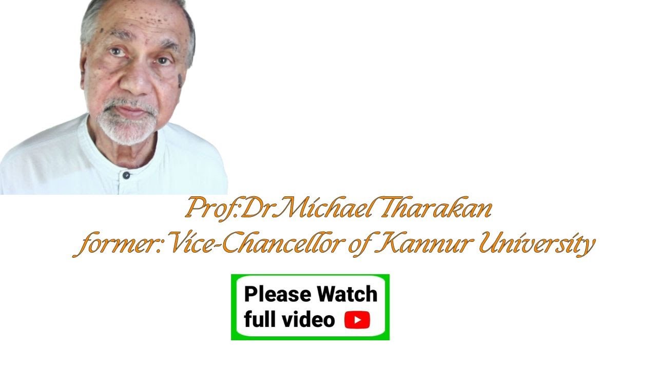 PROF:DR. MICHAEL THARAKAN