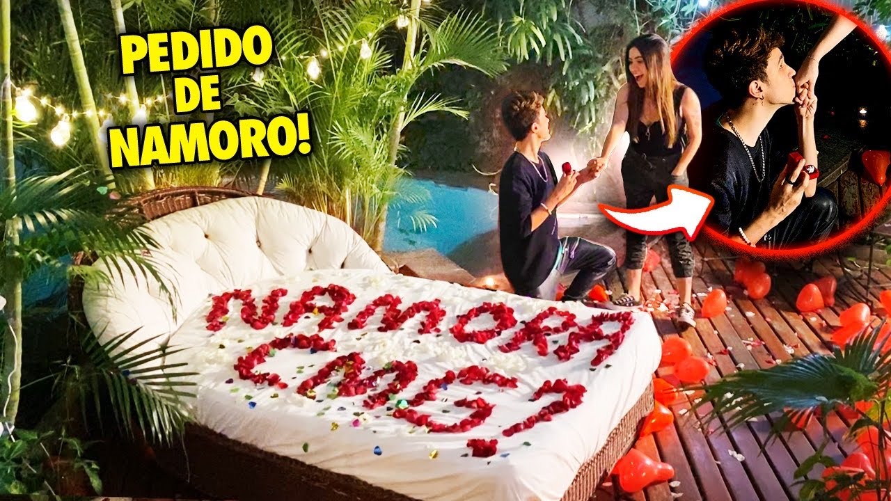 PEDIDO DE NAMORO FINALMENTE PERFEITO!! (MARIA VENTURE E GREGORY KESSEY)