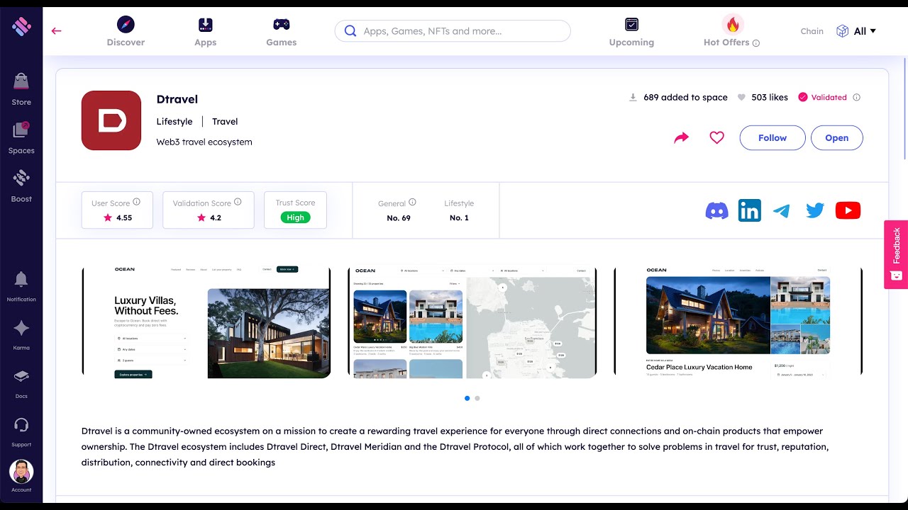 Dtravel Web3 Review ✈️ | The Web3 Platform Redefining Travel with Direct Booking & Ownership