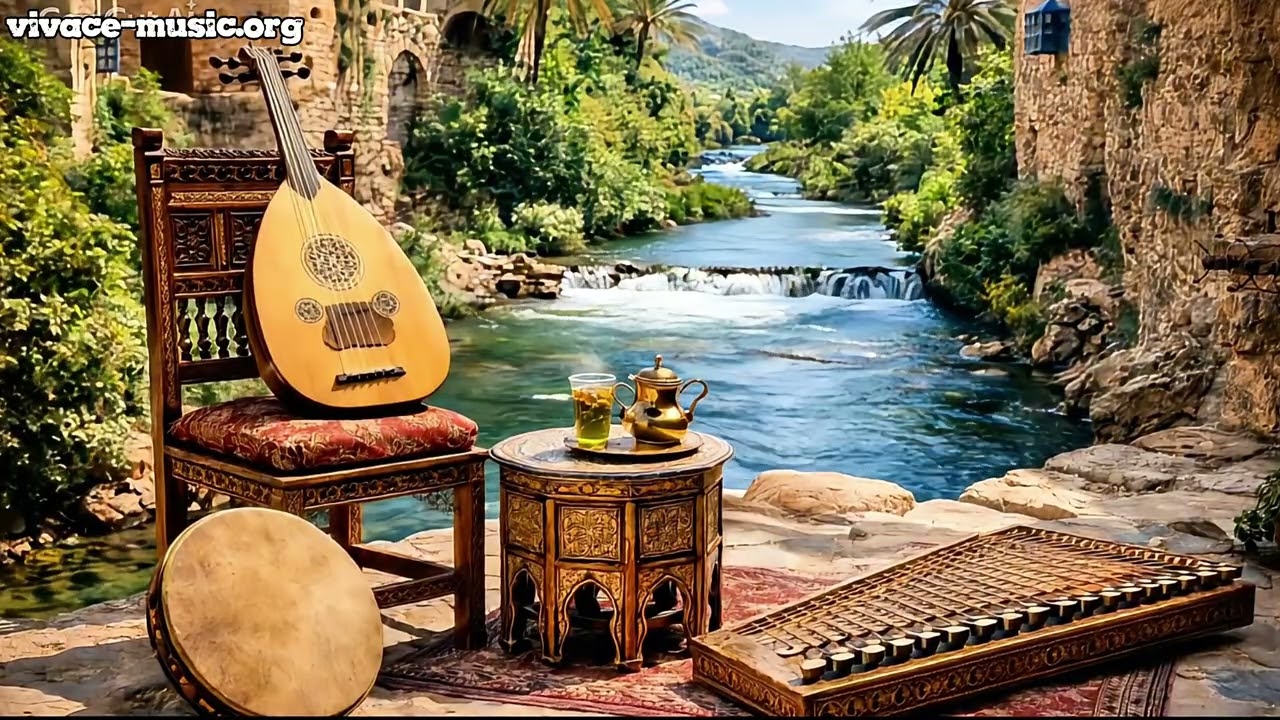 Relaxing Andalusian Fusion #2 Guitar, Oud, Kanoun & Bendir | Slow Ethnic Chill
