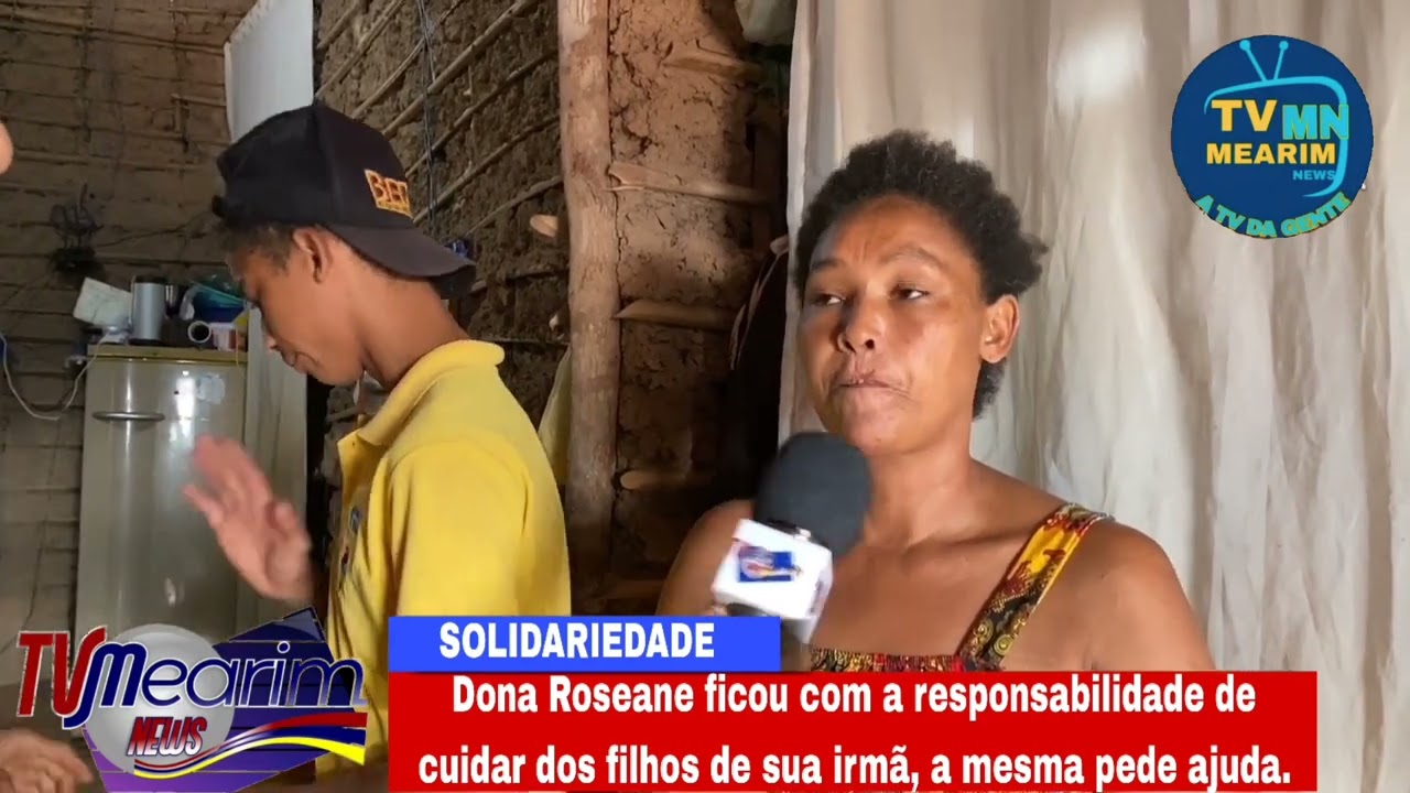 Dona Roseane passando por dificuldades financeiras a mesma pede ajuda.