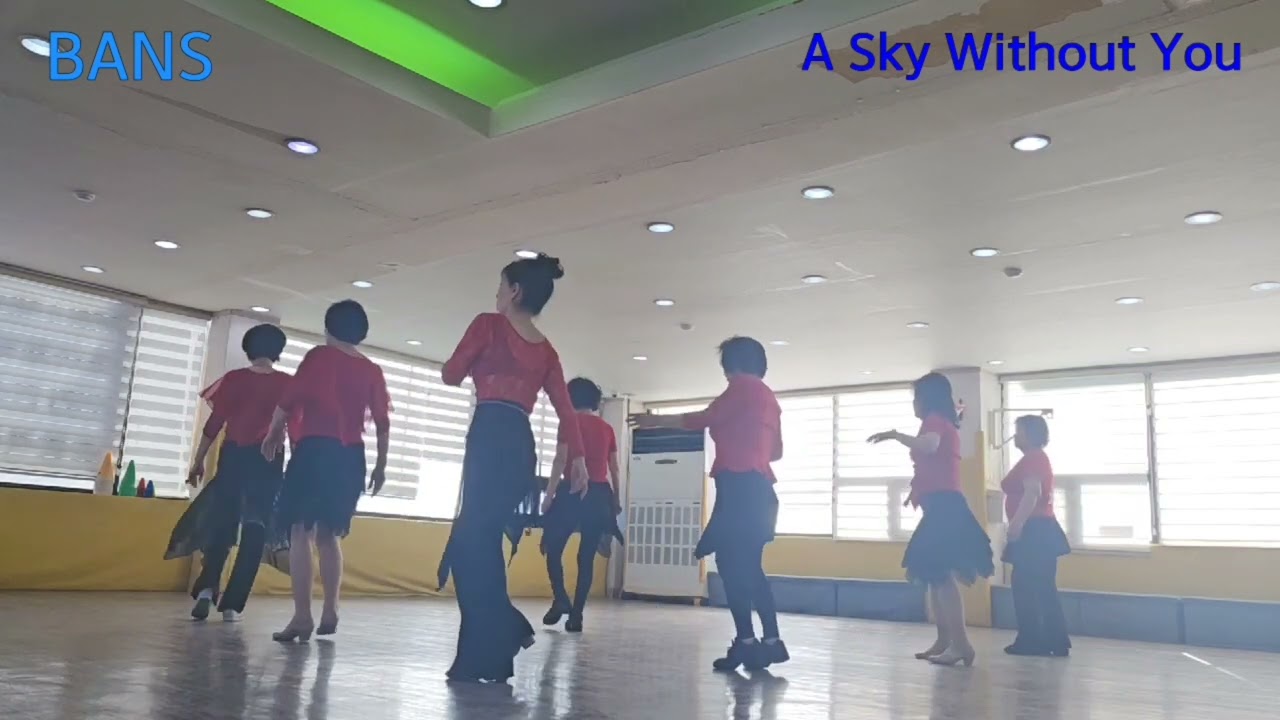 A Sky Without You(그대 없는 하늘)/쉬운 초중급 가요 댄스/ 지나가는 가을 아숴하하며/ 분위기있는 가요/