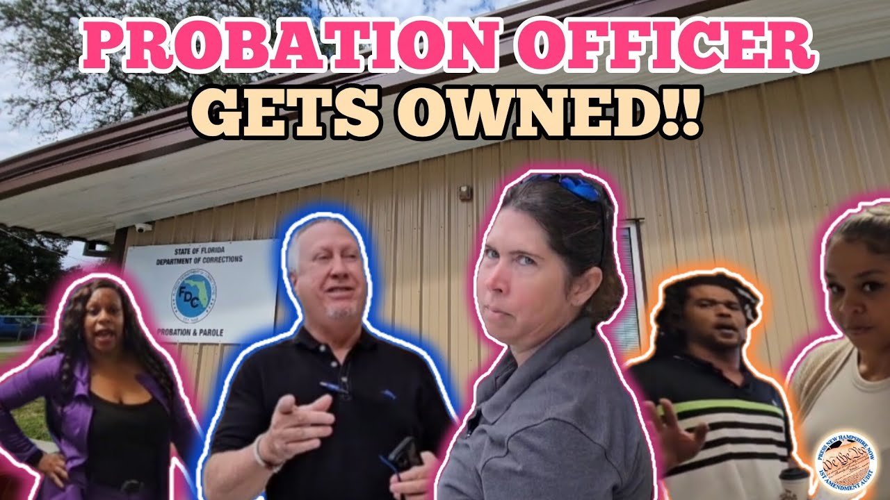 PROBATION OFFICER *GETS OWNED* PAROLEE *GETS CHECKED* FIRST AMENDMENT AUDIT PANAMA CITY, FLORIDA
