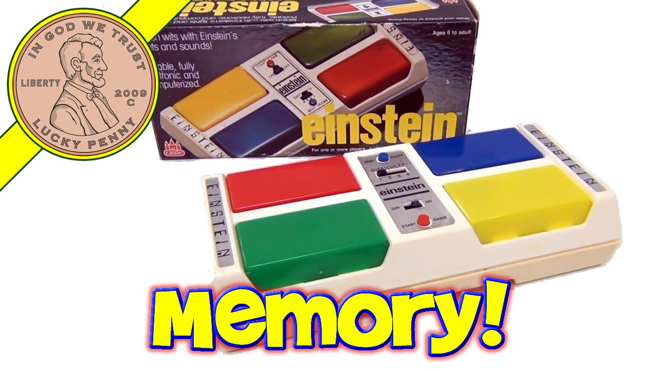 Einstein Electronic Memory Simon Light-Up Game 1979, by Castle Games