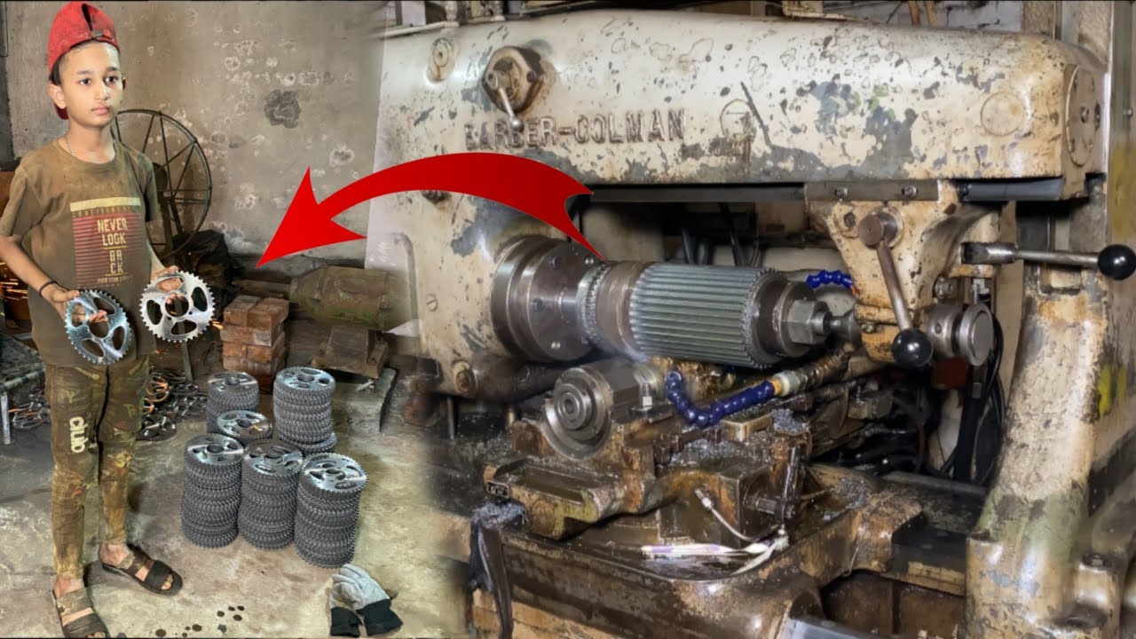 Incredible Process of Manufacturing Motor Bike Sprocket