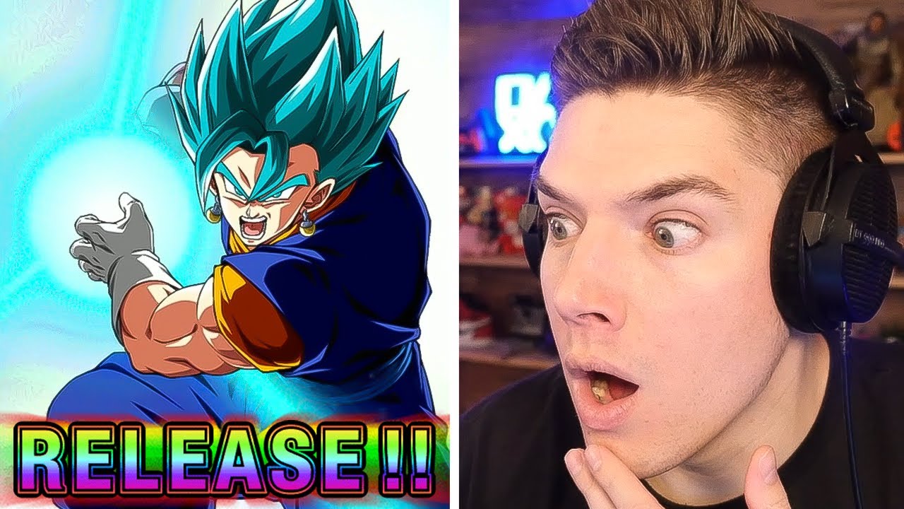 НОВЫЕ анимации призыва Dokkan на LR Vegito Blue и Zamasu Summons в честь всемирного празднования ...