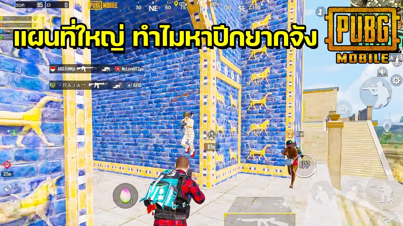 แผนที่ใหญ่ ทำไมหาปีกยากจัง | PUBG MOBILE