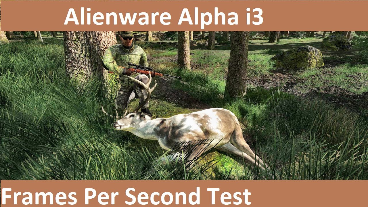 Alienware Alpha i3 - theHunter (FPS Test)