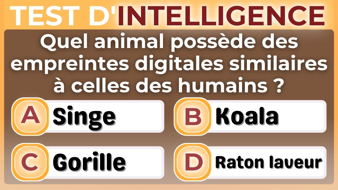 CE QUIZ EST IMPITOYABLE — 5 RÉPONSES JUSTES, C’EST DÉJÀ EXCEPTIONNEL