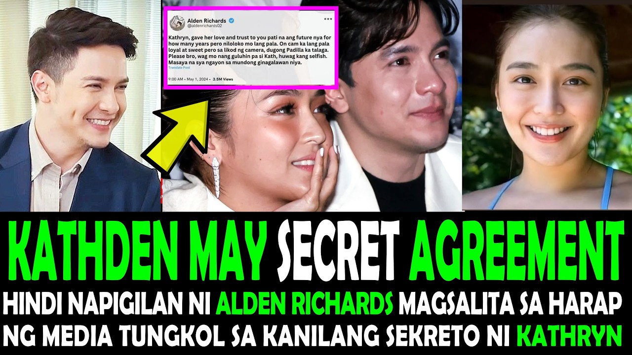 SHOCKING AGREEMENT!🔴KATHDEN ALDEN RICHARDS at KATHRYN BERNARDO nabunyag ang planong pagpapakasal!