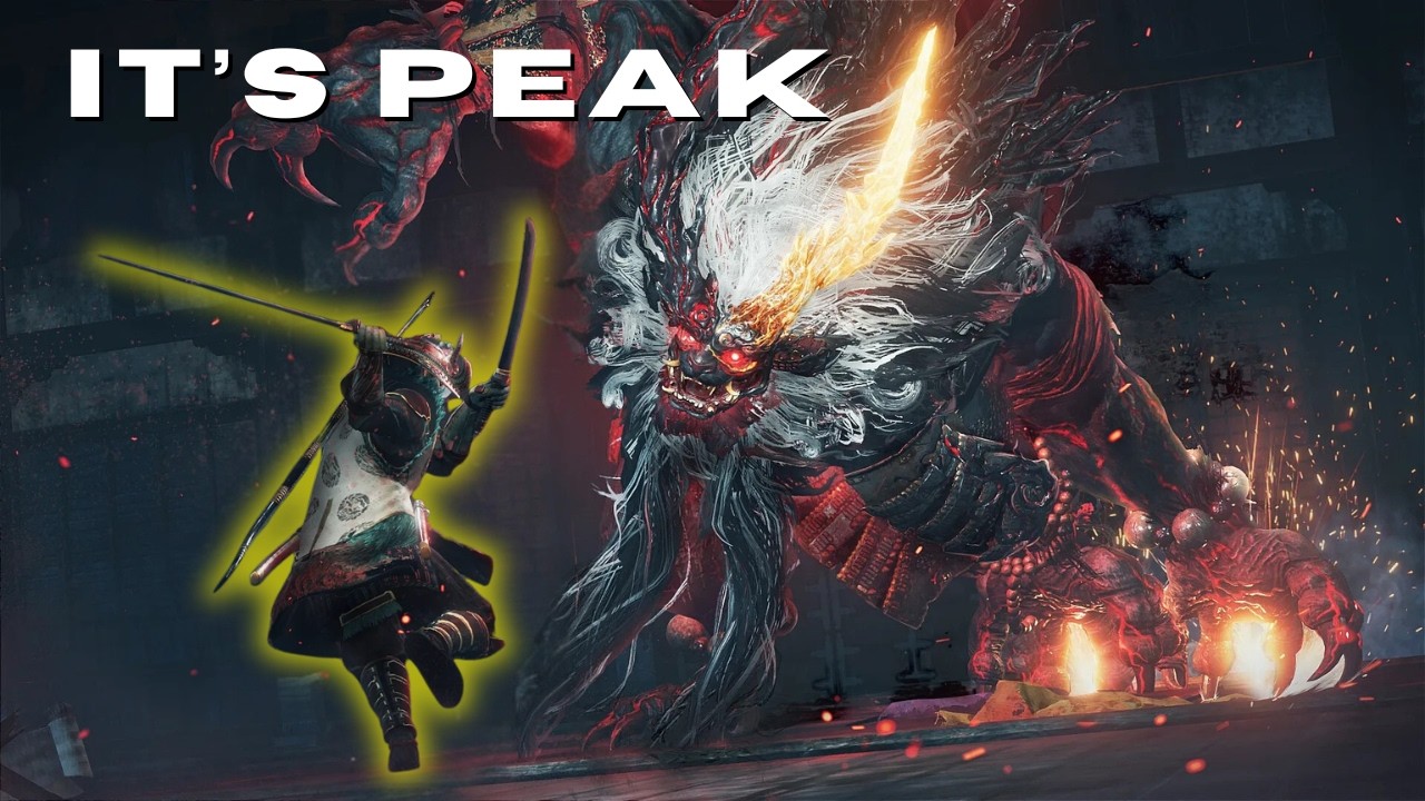 Nioh 3 Is Amazing / Combat showcase & Boss Fight Takeda Shingen