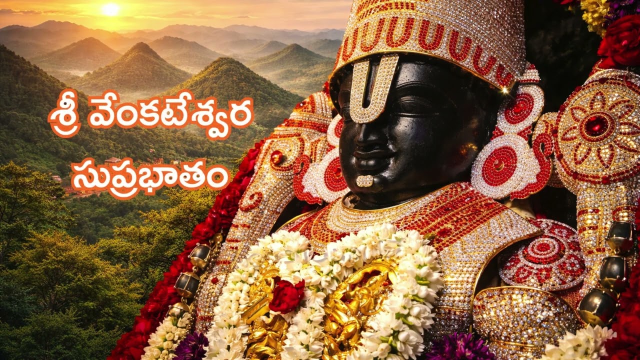 శ్రీ వేంకటేశ్వర సుప్రభాతం | Tirumala Balaji Suprabhatam || Start Your Day with Lord Venkateswara