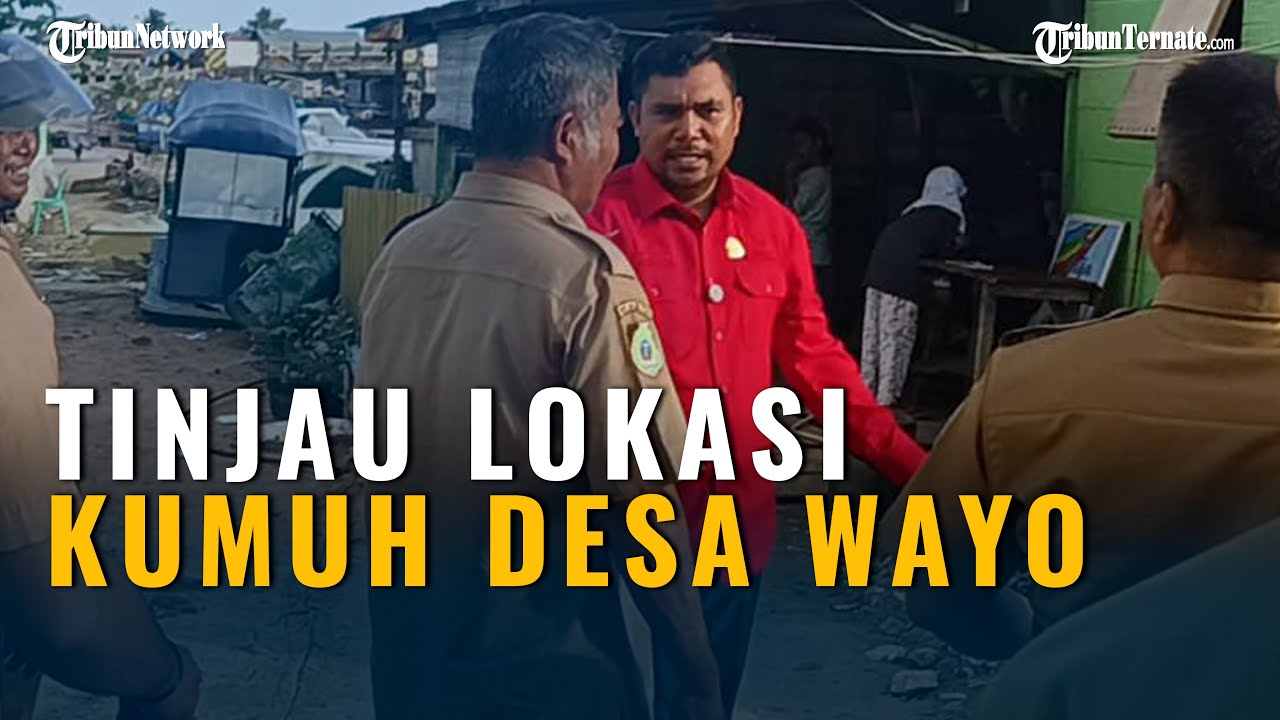 Kembangan Kawasan Perkotaan, DPRD dan Dinas PUPR Taliabu Tinjau Lokasi Kumuh Desa Wayo