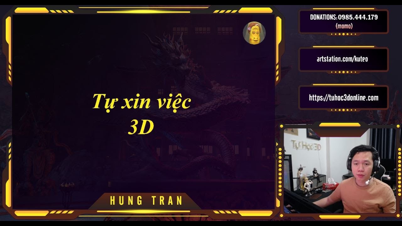 Tự Học 3D Online - Tự xin việc 3D