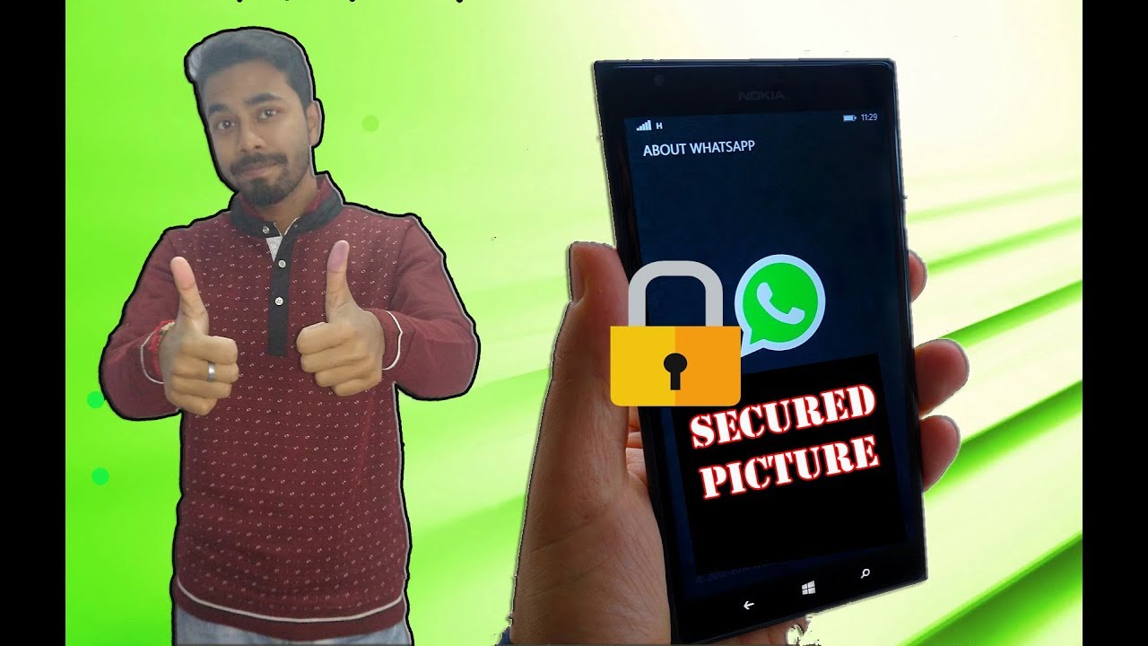 How to send photo with password in whatsapp by TECH TALKS SAN