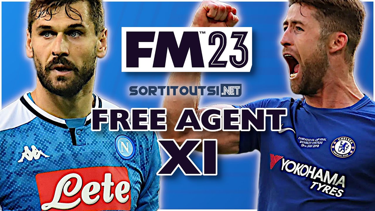 Best FREE AGENTS XI on Football Manager 2023